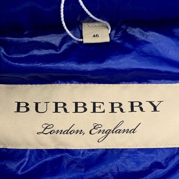 Burberrys Blue Puffer Jacket Mens Size S - Picture 8 of 8